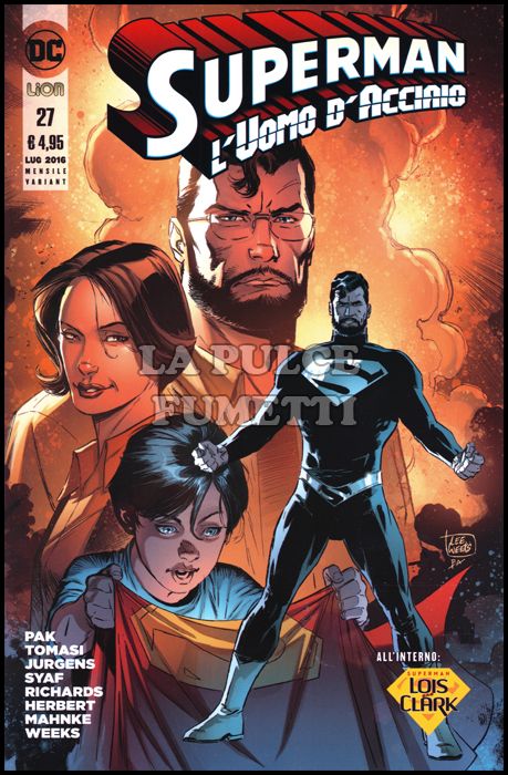 SUPERMAN L'UOMO D'ACCIAIO #    27 - VARIANT LOIS & CLARK